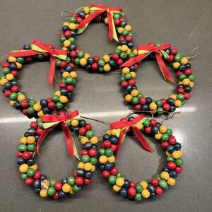 kurt adler 1988 wreath ornaments